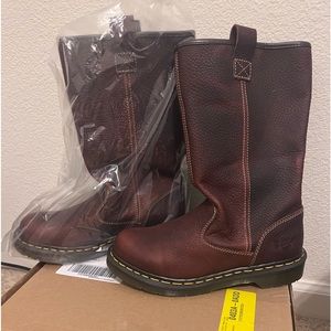 Dr.Martens never worn and they are a size 8. They run big. So more size 8.5